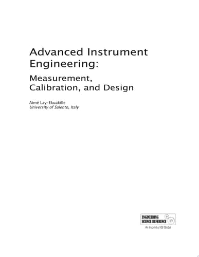 Advanced Instrument Engineering: Measurement, Calibration, and Design