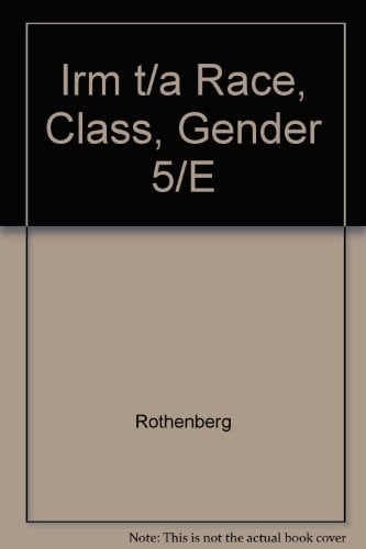 Irm T/a Race, Class, Gender 5/e