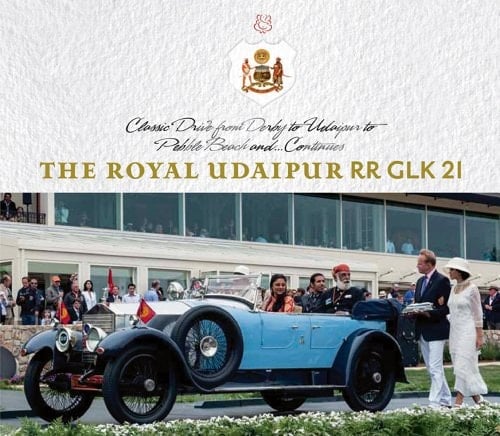 The Royal Udaipur RR GLK 21 Classic Drive from Derby to Udaipur to Pebble Beach And- Continues