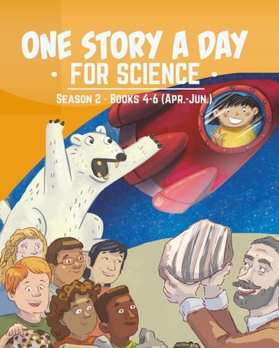 One Story A Day for Science Season 2: Books 4-6 (Apr.-Jun.) (One Story A Day for Science Season Japan)