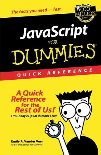 JavaScript For Dummies Quick Reference
