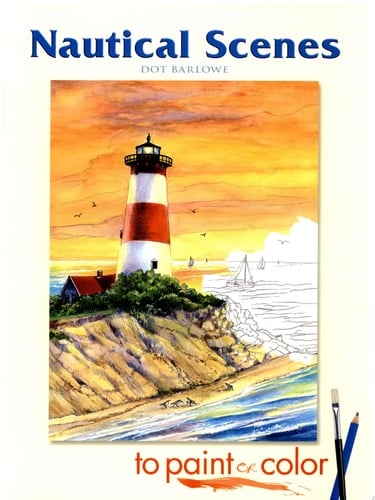 Nautical Scenes to Paint Or Color