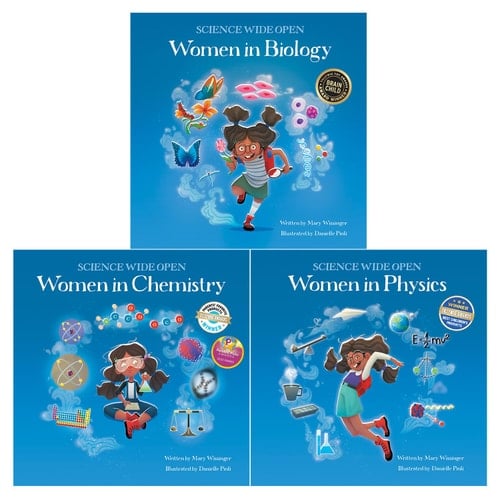 Women in Science Hardcover Book Set Women in Biology, Women in Chemistry, Women in Physics