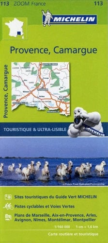 France ZOOM Map 113 : Provence, Camargue (French Edition)
