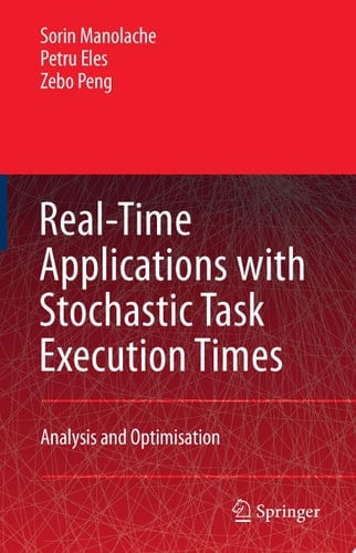 Real-Time Applications with Stochastic Task Execution Times