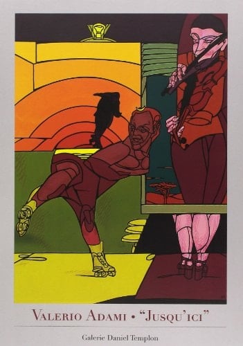 Valerio Adami "jusqu'ici."