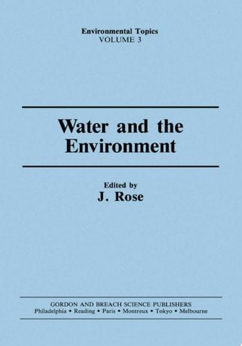 Water and the Environment
