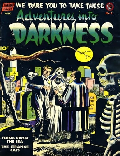 Adventures Into Darkness Vol. 06: Oct. 1952 Remastered and Color Corrected