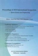 Proceedings of 2010 International Symposium Sports Science and Engineering