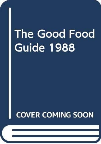 Good Food Guide 1988
