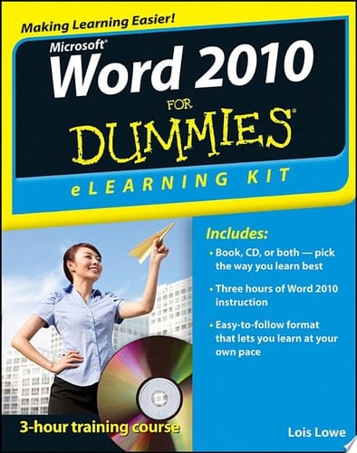 Word 2010 eLearning Kit For Dummies