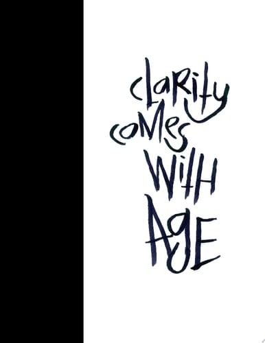 Madding Mission "Clarity Comes With Age" Jotter Book