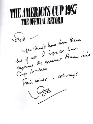 The America's Cup 1987 The Official Record