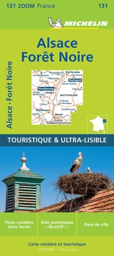 France ZOOM Map 131 : Foret noire, Alsace, vallée du Rhin (French Edition)