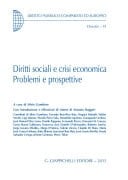 Diritti sociali e crisi economica. Problemi e prospettive