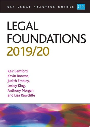 Legal Foundations 22019/2020
