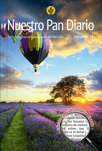 Nuestro Pan Diario Letra grande 2022 (Our Daily Bread Large Print) (Spanish Edition)