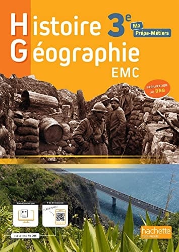 Histoire-Géographie EMC 3e Ma Prépa-Métiers