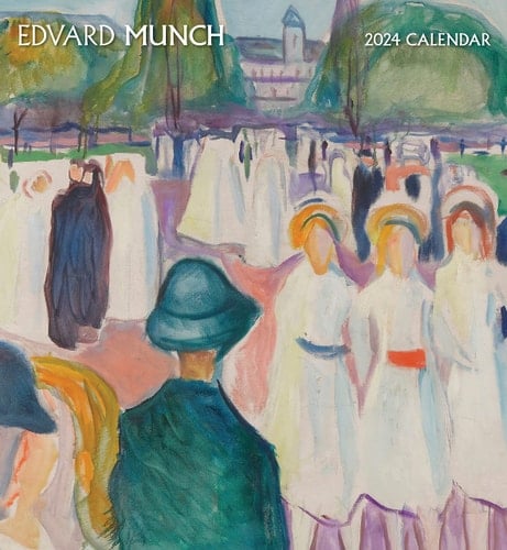 Edvard Munch 2024 Wall Calendar