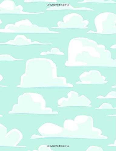 Cloud Notebook Blue Sky Journal Lined Ruled Page Paper for Kids Teen Girl Boy Women Men Great for Writing Cute Diary Note Pad Planner School College Kawaii Simple Composition Book (Large, 8. 5 X 11 Inches, Paperback)