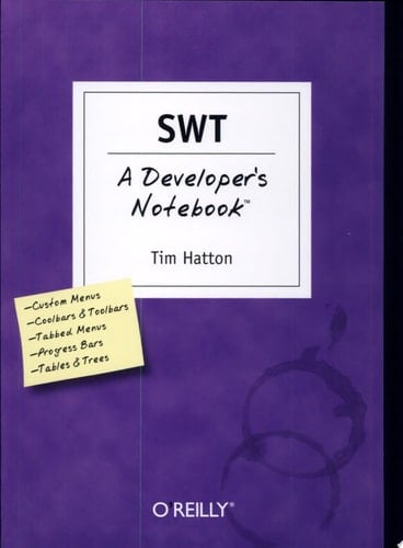 SWT A Developer's Notebook