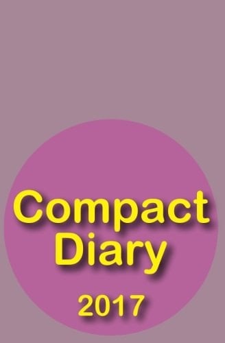 2017 Compact Diary - Pink