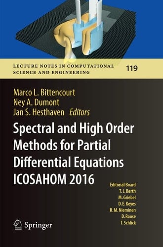 Spectral and High Order Methods for Partial Differential Equations ICOSAHOM 2016 Selected Papers from the ICOSAHOM conference, June 27-July 1, 2016, Rio de Janeiro, Brazil