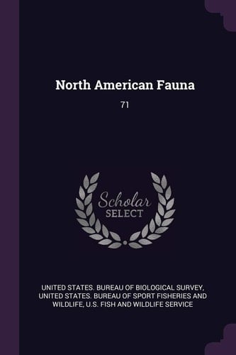 North American Fauna 71