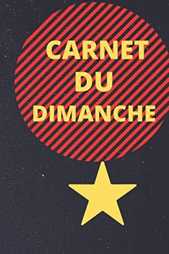 CARNET DU DIMANCHE: PRENDRE DES NOTES DES CULTES DANS UN CARNET (French Edition)