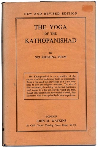 Yoga of the Kathopanishad