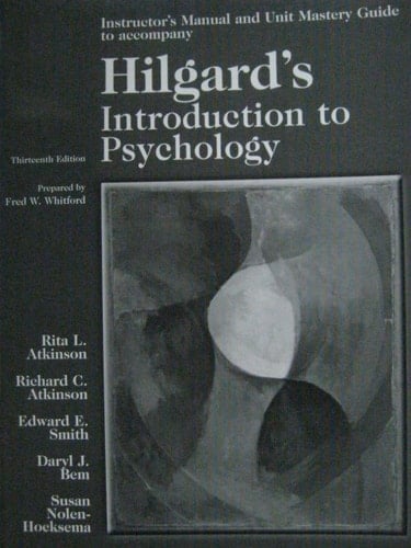 Hilgard's Introduction to Psychology