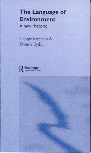 The Language Of Environment