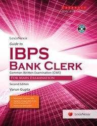 Lexisnexis Guide To Ibps-Bank Clerk 3E (With Dvd) (English) Common Written Examination (Cwe) - For Main Examination