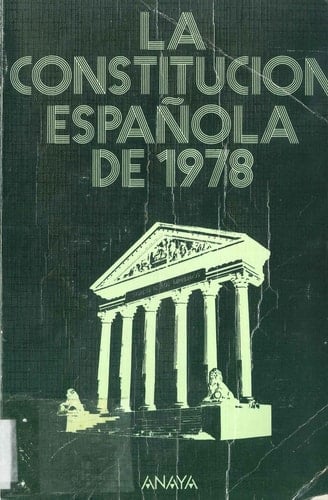La constitución española de 1978
