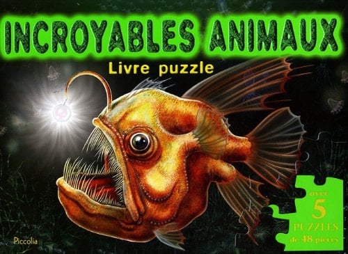 Incroyables animaux Livre puzzle