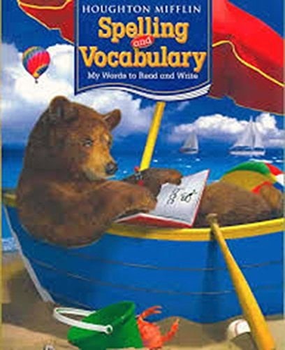 Houghton Mifflin Spelling and Vocabulary Words for Readers and Writers