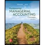 Loose Leaf for Fundamental Managerial Accounting Concepts