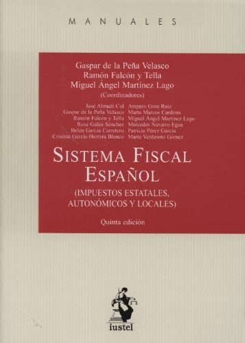 Sistema fiscal español impuestos estatales, autonómicos y locales