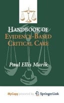 Handbook of Evidence-Based Critical Care