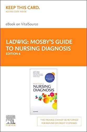Mosby's Guide to Nursing Diagnosis Elsevier eBook on VitalSource (Retail Access Card)