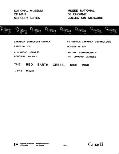 Red Earth Crees, 1860-1960