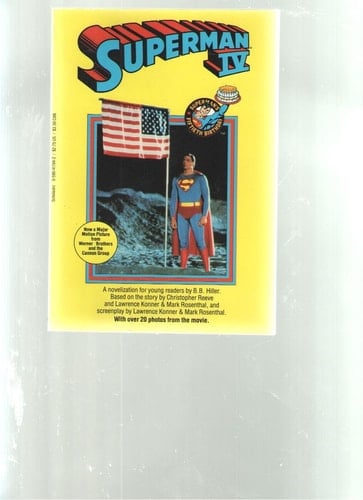 Superman IV A Novelization for Young Readers