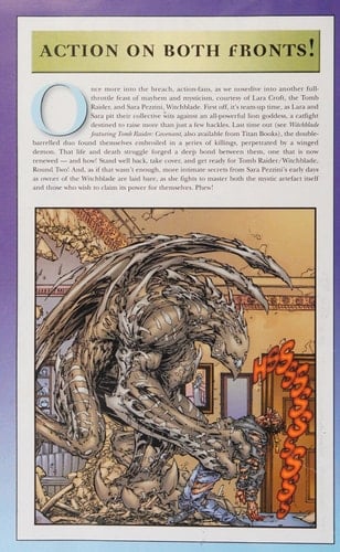 Witchblade Featuring Tomb Raider Ceremony