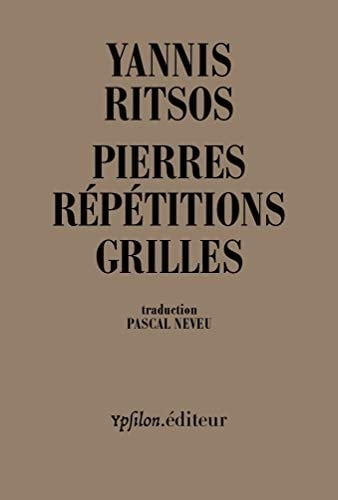 Pierres Répétitions Grilles 1968-1969