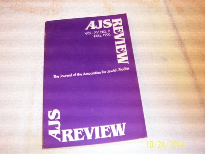 Ajs Review, Fall 1990