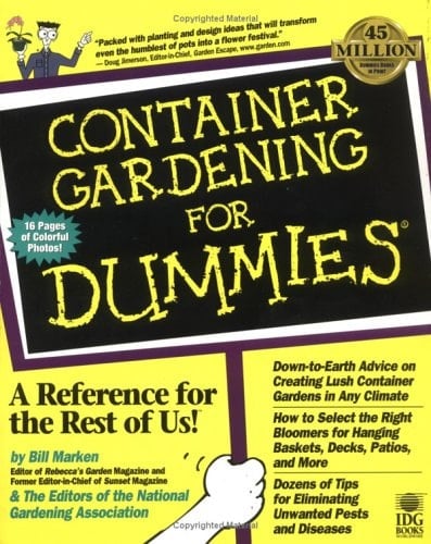 Container Gardening For Dummies