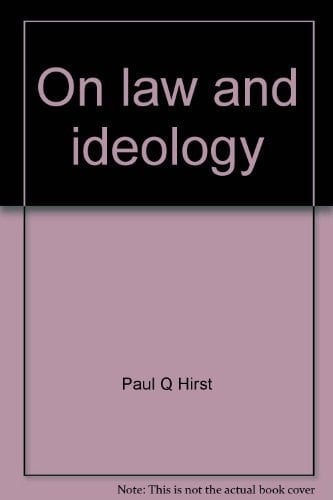 On law and ideology (Language, discourse, society)