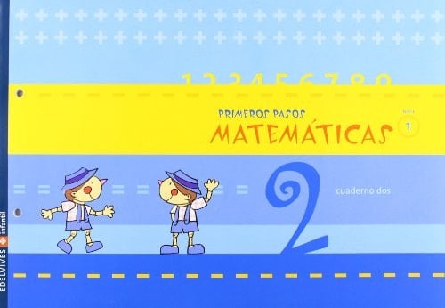 Matematicas Primeros pasos Nivel 1 (Cuaderno 2) Infantil