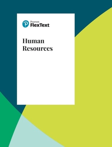 Pearson FlexText, Human Resources, (Subscription)
