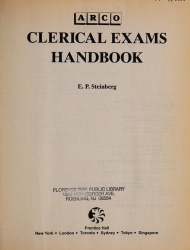 Clerical Exams Handbook